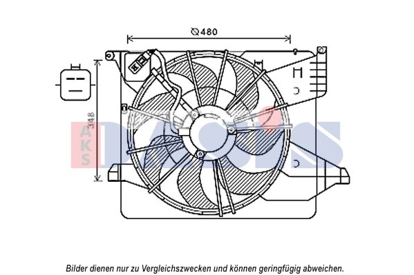 AKS DASIS Ventilators, Motora dzesēšanas sistēma 568056N